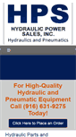 Mobile Screenshot of hydraulicpowersales.com